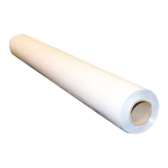 500sqft NASATECH (6 Mil Reinforced Scrim) White/ Waterproof Vapor Barrier 4ft x 125ft Encapsulation Pier Wrap Crawlspace Insulation