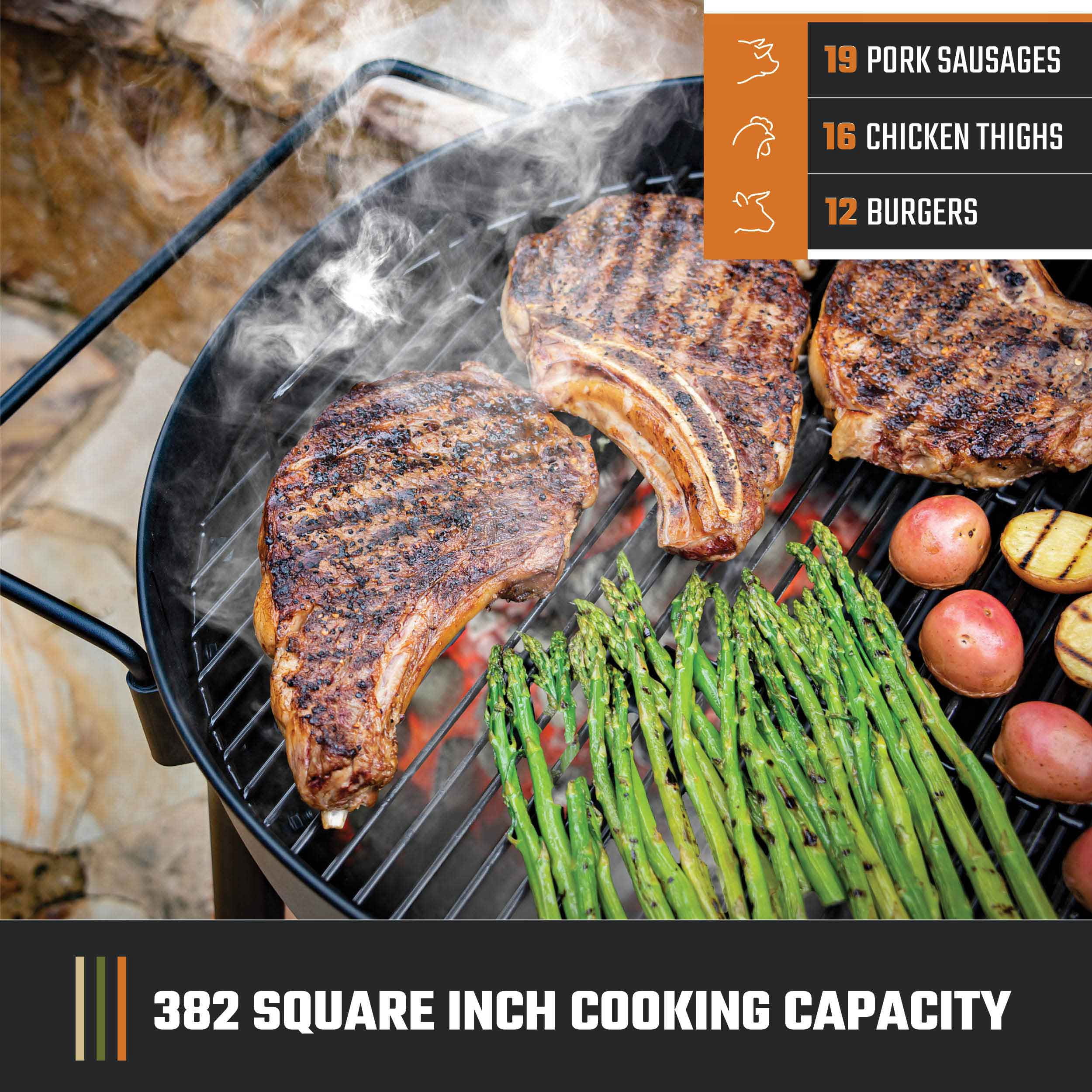 Oklahoma Joe's® Blackjack Kettle Charcoal Grill