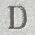 thumbnail image 2 of SKL Home Monogram Cotton Bath Towel, "D", White, 2 of 7