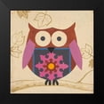thumbnail image 2 of Smith, Hope 15x15 Black Modern Framed Museum Art Print Titled - Brown Boho Owl, 2 of 5