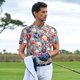 thumbnail image 3 of Balery music Skull record Retro Camisa Polo de Hombre con Estampado, de Manga Corta y Tejido Medio, Camisa Tipo Golf Polo-Large, 3 of 6
