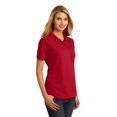 thumbnail image 4 of Port & Company Women's Soft Perfect Pique Polo Shirt, 4 of 6