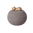 thumbnail image 2 of Memorial Ash Container for Pet Cremation - Ceramic Urn for Dog & Cat, Perfect Sympathy Gift., 2 of 6