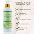 thumbnail image 3 of Aloe & Colloidal Oats Natural Body Lotion for Soothing Relief & Deep Hydration, 8 oz by LatherGreen, 3 of 8