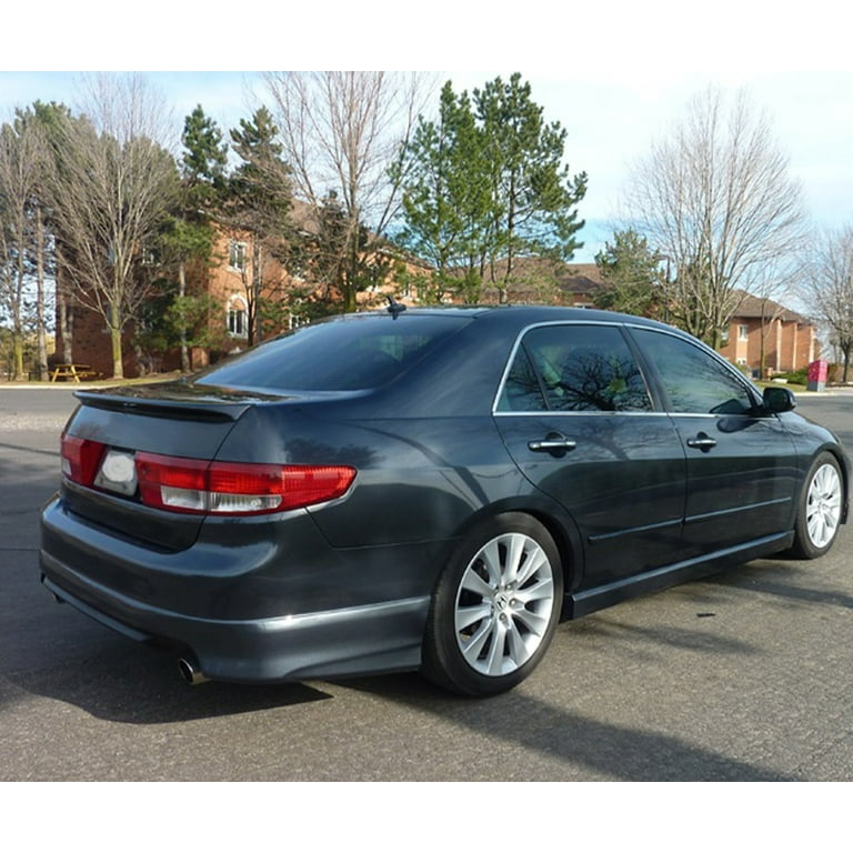 Purchase 08 09 10 11 Honda Accord 4DR Sedan Black Rear Trunk Lip Wing Spoiler In Walnut - Foto 2