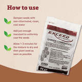 Harris Seeds Exceed Pea and Bean Inoculant, 1.5 oz, Organic Nitrogen ...