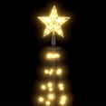 thumbnail image 4 of vidaXL Christmas Cone Tree Warm White 84 LEDs Decoration 19.7"x59.1", 4 of 7