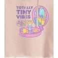 thumbnail image 3 of Polly Pocket - Totally Tiny Vibes - Junior's Cropped Hoodie, 3 of 5