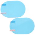 thumbnail image 4 of unbranded 2pcs Car Rearview Mirror Films Adhesive Protective Stickers Anti Fog Auto Mirror Films, 4 of 8