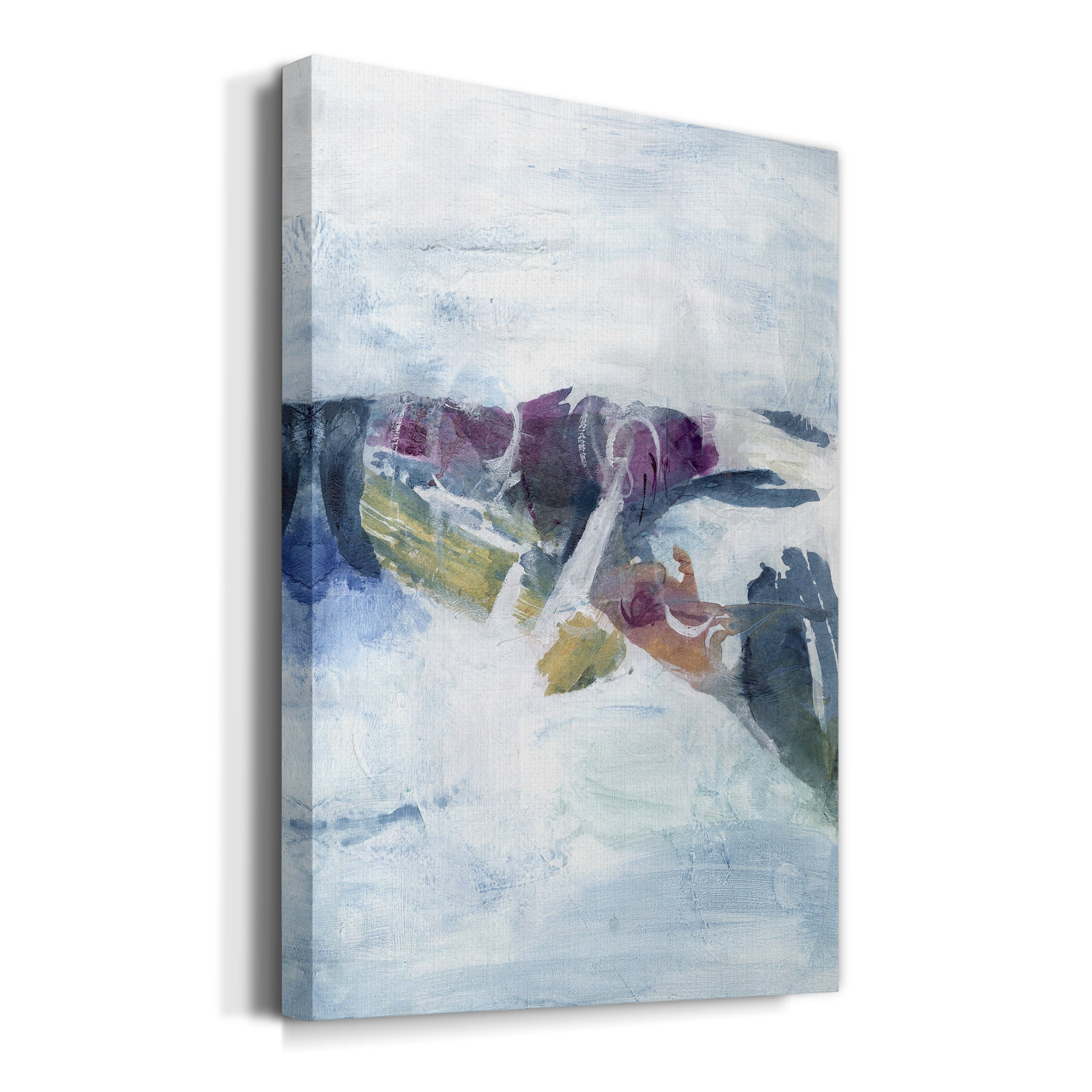 Gliding on Ice I Premium Gallery Wrapped Canvas - Ready to Hang