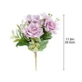 thumbnail image 3 of Flores Artificiales de Pared Xihbxyly Imitación Floral de Rosa, 3 of 5