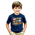 thumbnail image 3 of JAJAHO My 1st Day Of Kindergarten Shirt Boys Girls Happy First Day Of Kindergarten T Shirts Back to School Clothes, 3 of 3