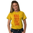thumbnail image 3 of Boat Hair Don't Care Ocean Vibes Cute Women's Plus Size Graphic Tee Brisco Brands 2X, 3 of 5