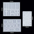 thumbnail image 5 of EIMELI 159 Pcs Resin Molds Tools Kit, DIY Jewelry Craft Making Silicone Casting Molds for Key Chain Earrings Necklaces Bracelets Pendant, 5 of 7