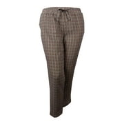 Tommy Hilfiger Women's Straight Leg Plaid Pants
