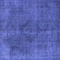 thumbnail image 1 of Ahgly Company Machine Washable Indoor Square Oriental Blue Industrial Area Rugs, 3' Square, 1 of 4