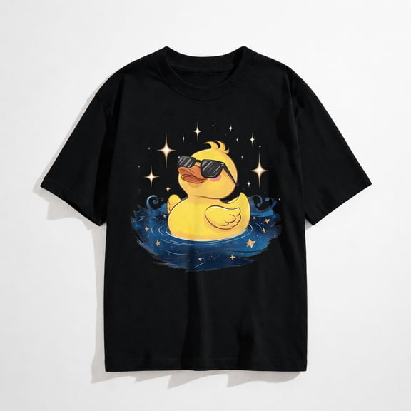 Cool Duckie Sunglasses Duckling Funny Ducky Rubber Duck T-Shirt