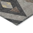 thumbnail image 6 of Dalyn Rugs Machine Washable Indoor/Outdoor Chantille Taupe 8' x 8' Round Rug, 6 of 7