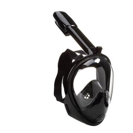 Full Mask Diving NEOpine Full Face Snorkeling Mask Water Sports Anti-fog Anti-Leak Panoramic Underwater Diving Swimming Snorkel Set Goggles With Breather Pipe Breath Swim For Gopro Camera ()