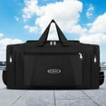 thumbnail image 4 of Bolsa De Lona Bolsa de viaje grande Oxford Bolsa de fin de semana de gran capacidad Bolsa de viaje unisex con cremallera, 4 of 7