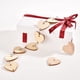 thumbnail image 5 of Yuarrent Colgante de rodajas de de 100 piezas, corazón de estrella en blanco con agujero, recorte de Natural, artesanías hechas a mano Kits y herramientas para tallar corazón 38 mm Yuarrent HA059723-06B, 5 of 6