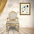 thumbnail image 3 of Popp, Grace 12x14 Gold Ornate Wood Framed with Double Matting Museum Art Print Titled - Planetarium II, 3 of 4