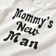 thumbnail image 5 of Newborn Infant Baby Boy Clothes Letter Short Sleeve Romper + Pants + Hat 3PCS Outfits Set Gray, 5 of 7