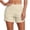 Beige -AE11, variant on Nestiefly 2 in 1 Double Layer Running Shorts for Women High Waisted for Athletic Tennis Workout with Pockets Black S