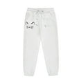 thumbnail image 7 of Hessimy Toddler Boys Girls Spring Summer Cartoon Print 2Pcs Long Sleeve Sweatshirt Tops Pants Warm Sweatsuit, Warm Sweat Comfort(White,12-13 Years), 7 of 7