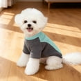 thumbnail image 4 of Reflective Striped Pet Sweater Warm Toned Pullover With D Ring For Small Dogs And Cats Winter Cozy Comfort Wear, 4 of 4