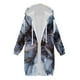 thumbnail image 3 of Puntoco Chaqueta De Mujer Chaqueta De Mujer Engrosamiento Y Lana E Invierno Casual Cremallera Manga Larga Bolsillo Con Capucha Suéter Largo Liquidación De Navidad Puntoco Puntoco-4206, 3 of 5