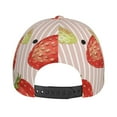 thumbnail image 6 of Daiia Strawberries print Baseball Cap Men Women Golf Dad Hat Adjustable Original Classic Low Profile Hat Unconstructed Plain Cap, 6 of 9