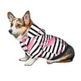 thumbnail image 6 of Bingfone Flamingos Dog Clothes Hoodie, Pet Winter Coat,Puppy Sweatshirts For Small Dogs Boy Girl,Suitable For All Breeds-X-Small, 6 of 8
