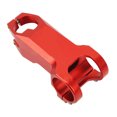 thumbnail image 2 of Vástago de bicicleta de montaña Alta dureza -25 grados Diseño de recorte de aleación de aluminio Vástago de bicicleta rojo para modificación de bricolaje Actualización de bicicleta 70 mm, 2 of 10