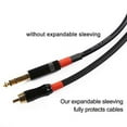 thumbnail image 5 of 25ft - 3/8 inch PET Expandable Braided Sleeving â€“ Black â€“ Alex Tech braided cable sleeve, 5 of 5