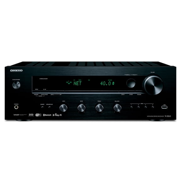 Onkyo TX-8260 Network Stereo Receiver with Built-In Wi-Fi and Bluetooth