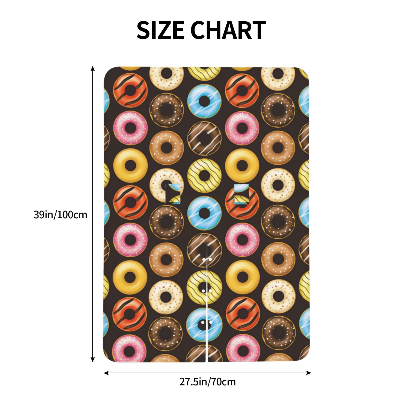 Car Seat Cover Baby - Donut Print No.9036 Breathable Infant Car Seat Cover for Baby Carseat, Lightweight Comfort Baby Essentials Must Haves Newborn Stuff for Girl Boy