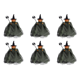 thumbnail image 1 of Colgantes Muñeca Calabaza Halloween Terror para Accesorios Casa Encantada () Verde, 1 of 4