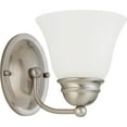 thumbnail image 3 of 60/6077-Nuvo Lighting-Empire-1 Light Bath Vanity-6.25 Inches Wide by 6.13 Inches High-Brushed Nickel Finish, 3 of 23