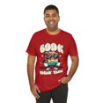 thumbnail image 3 of Book Vibin Time Bella & Canvas, Unisex Cotton Short Sleeve T-Shirt, S - 3XL, 3 of 5