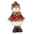 thumbnail image 2 of GUOOL Ornement de Noël Décoration de Cheminée de Table Figurines de Noël Snowman, 2 of 9
