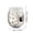 D, variant on Halloween Ghost Stemless Wine Glass 2D Flat Design Festive Tumbler for Beverage Serveware Home Bar Decor Virelaxpo