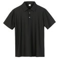 thumbnail image 2 of Golf Polo Shirts for Men Short Sleeve Wrinkle-Free 4 Way Stretch Moisture Wicking Performance Collared Tshirts, 2 of 7