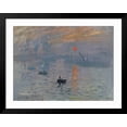 thumbnail image 2 of Art.com Impression: Sunrise, 1872 Giclee Print by Claude Monet, Black Frame Wall Art, 40" x 32", 2 of 5