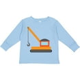 thumbnail image 3 of Inktastic Kids Construction Crane Boys or Girls Long Sleeve Toddler T-Shirt, 3 of 5