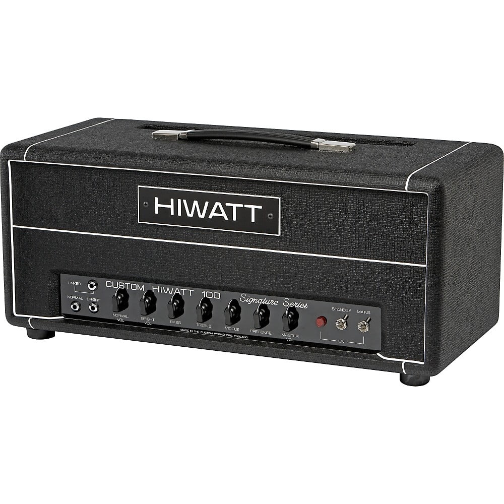 Hiwatt DG103 Custom 100 David Gilmour Signature Tube Guitar Amp Head