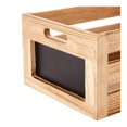 thumbnail image 2 of Caja de Madera Hometrends Hecha de Madera con Pizzarra y Asas Natural, 2 of 2