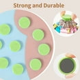 thumbnail image 2 of Fridge Magnets, 10Pcs Strong Small Magnets, Decorative Heavy Duty Refrigerator Magnets, Round Mini Cute Magnet for Whiteboard, Fridge, Locker, Classroom, Kitchen, Office, Pastel Green, 2 of 5