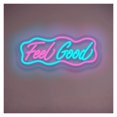 thumbnail image 1 of Letrero De Neón Feel Good Con Luz LED Y Atenuación USB Para Dormitorio, Sala De Juegos, Cumpleaños, Bar, Fiesta, Decoración De Pared, 40.6cmx14.5cm, 1 of 7