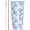 Blue White, variant on Baseball Tumbler with Lid and Straw Hot Pink Yellow 20oz Insulated Stainless Steel Cup Bowknot Travel Coffee Mug Water Bottle for Women Gift for Birthday Christmas